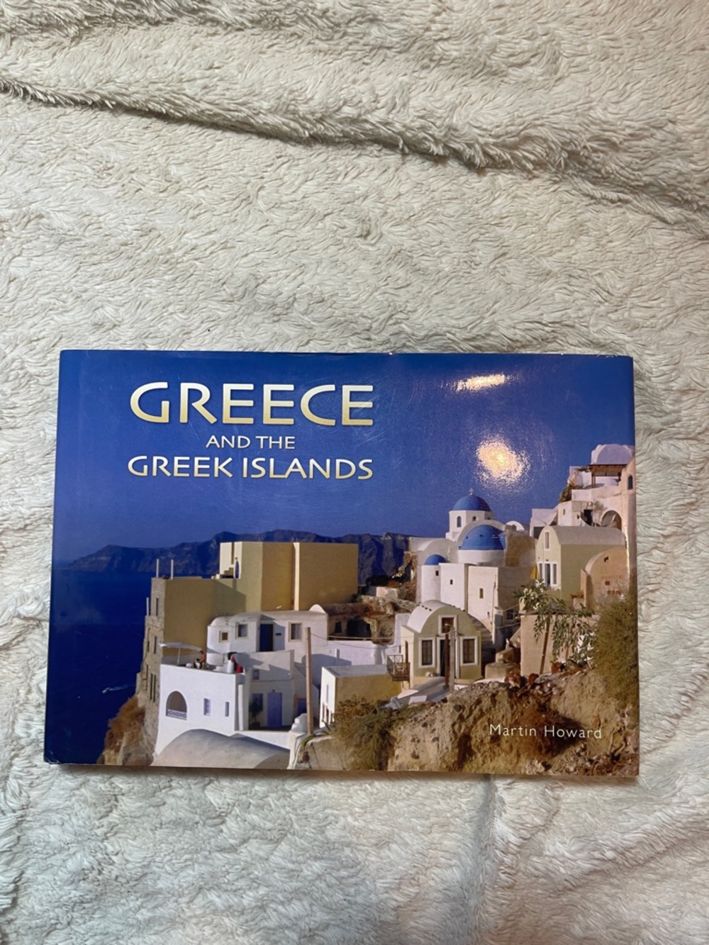 Greece and the Greek Islands Coffee Table Photo Book - Blue & White Cover